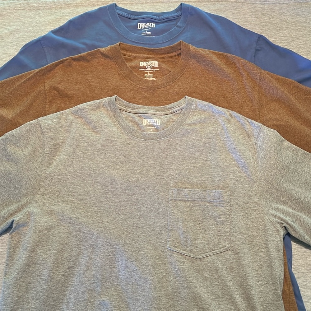 Duluth Trading Co. Long Tail Tee Bundle/3